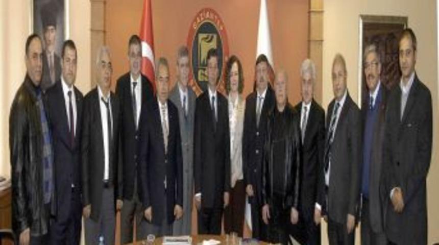 Kocaelili işadamları GSO&rsquo;yu ziyaret etti