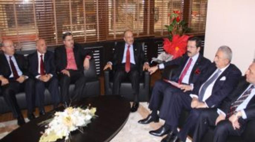 Sivil toplum kuruluşlarından Kumlu'ya 'hayırlı olsun' ziyareti