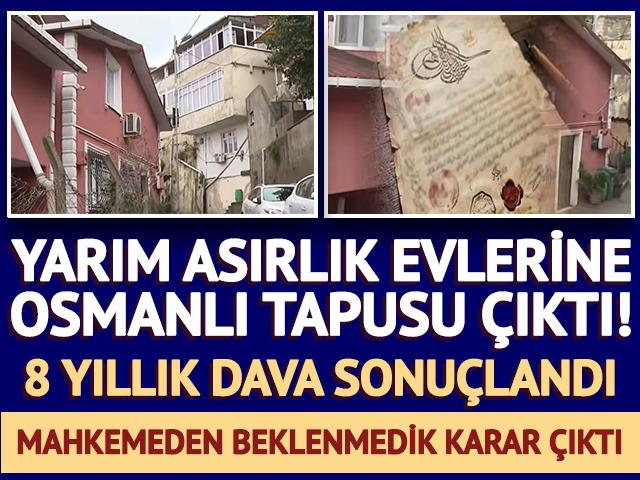 50 yıllık evlerine ikinci tapu şoku! 60 hane i&ccedil;in mahkemeden karar &ccedil;ıktı
