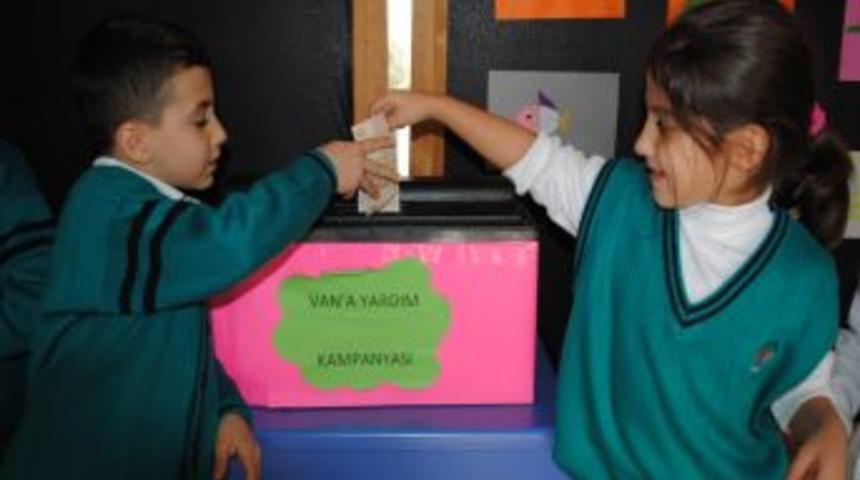 Manavgat Koleji, depremzedeler i&ccedil;in ikinci defa kampanya başlattı