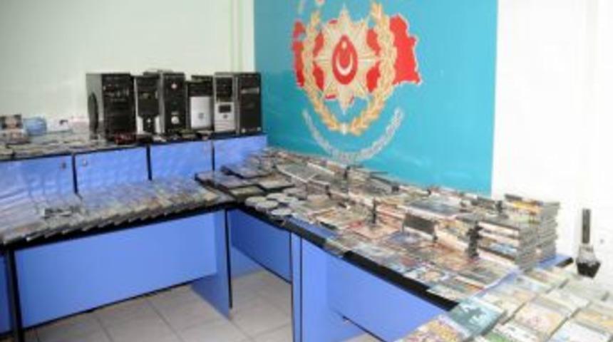Diyarbakır’da 5 bin 273 korsan DVD ele geçirildi