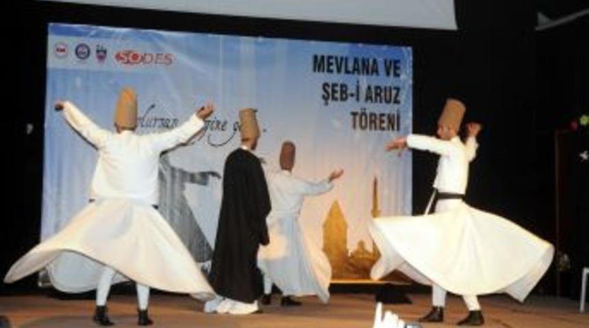 Mevlana programında semazenler mest etti