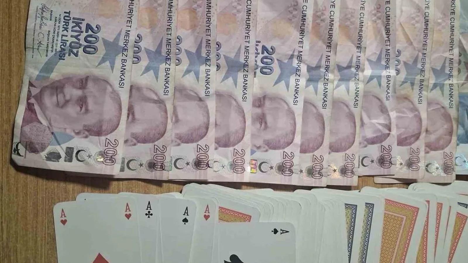 Samsun’da kumar denetimlerinde 6 kişiye 69 bin 624 TL ceza