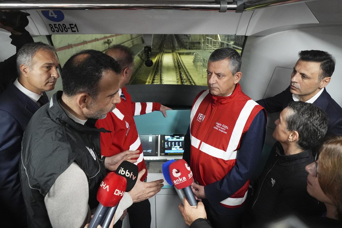 İstanbul a yeni metro! Açılış tarihi belli oldu: Ümraniye-Ataşehir-Göztepe hattında test sürüşü 1