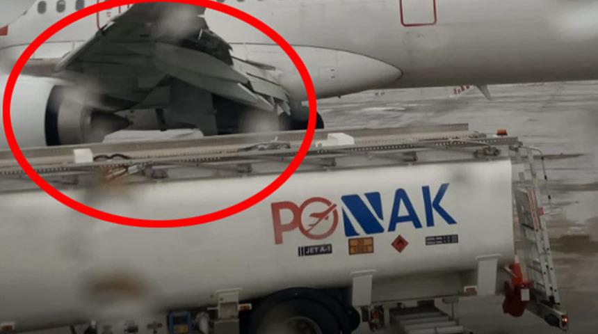 Havada kaos... İstanbul-Kopenhag seferinde faciadan dönüldü: Uçak kuş sürüsüne girince kanadı parçalandı!