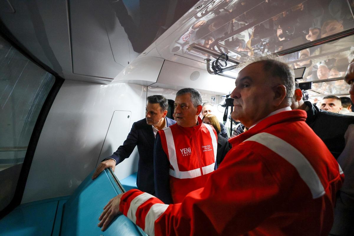 İstanbul a yeni metro! Açılış tarihi belli oldu: Ümraniye-Ataşehir-Göztepe hattında test sürüşü 2