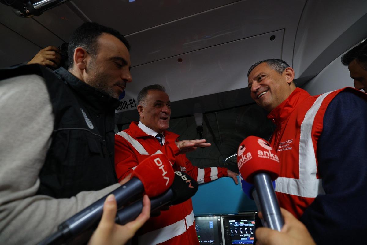 İstanbul a yeni metro! Açılış tarihi belli oldu: Ümraniye-Ataşehir-Göztepe hattında test sürüşü 7