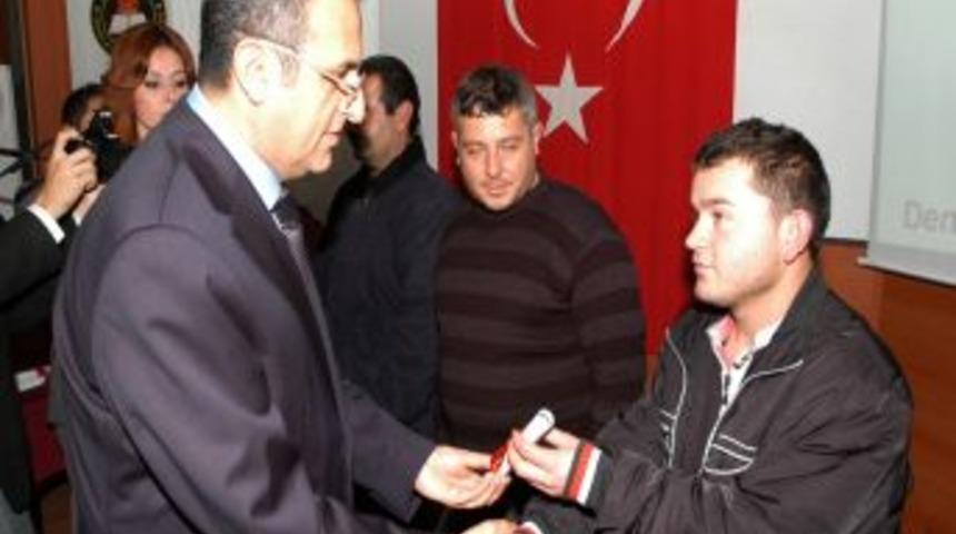 Denizli'de 174 kişiye UMEM kapsamında sertifika verildi