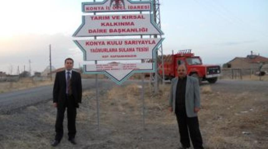 Kulu&rsquo;da &uuml;&ccedil; k&ouml;y&uuml;n arazisi, merkezi sulama sistemine kavuşuyor