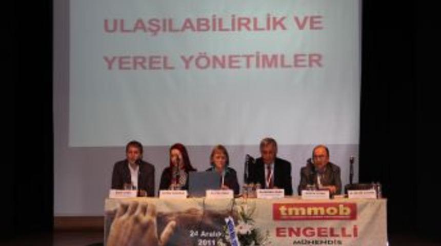 Engellilerin sorunları &ccedil;alıştayda ele alındı