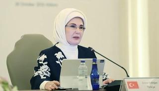 Emine Erdoğan, TDT Aile ve Kadın Konseyi 1. Yüksek Onur Kurulu Toplantısı'nda konuştu