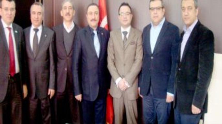 KALİDA Başkan Şeker'i ziyaret etti