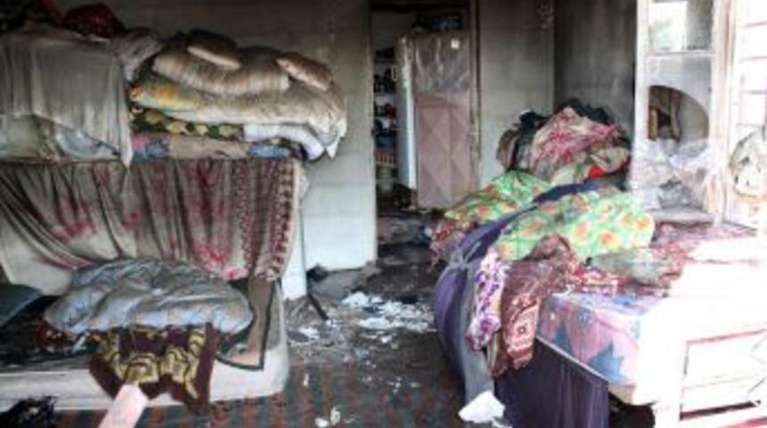 Engelli gen&ccedil; yangında hayatını kaybetti