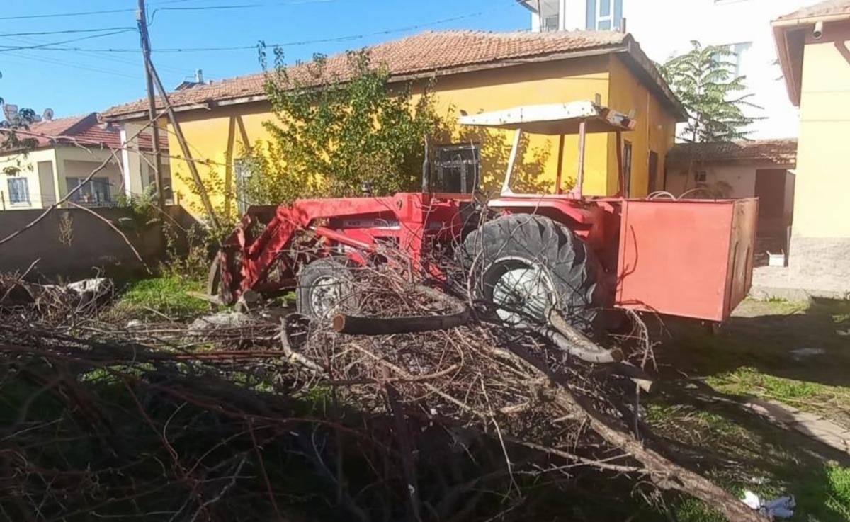 Otomobil ve traktör hırsızı önce kameraya, sonra polise yakalandı 2