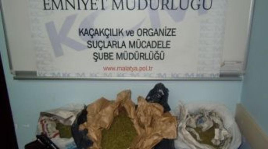 Malatya'da uyuşturu ticareti yapan iki ş&uuml;pheli tutuklandı