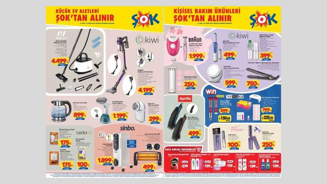 ŞOK'a buharlı temizlik makinesi geliyor! 31 Ekim 2026 ŞOK Aktüel Kataloğu