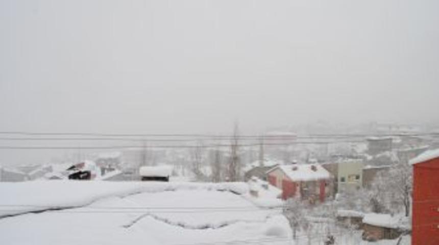 Hakkari'de kar hayatı dondurdu