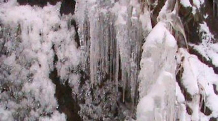 Ak&ccedil;aabat'tan buz manzaraları