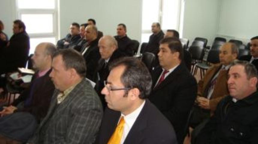 Okul m&uuml;d&uuml;rleri ile değerlendirme toplantısı