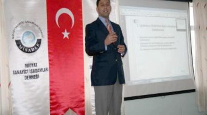 Midyatlı yatırımcılara girişimcilik eğitimi veriliyor