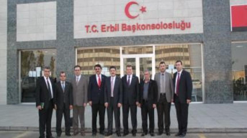 İşadamları Kuzey Irak'tan iş bağlantısı ile d&ouml;nd&uuml;