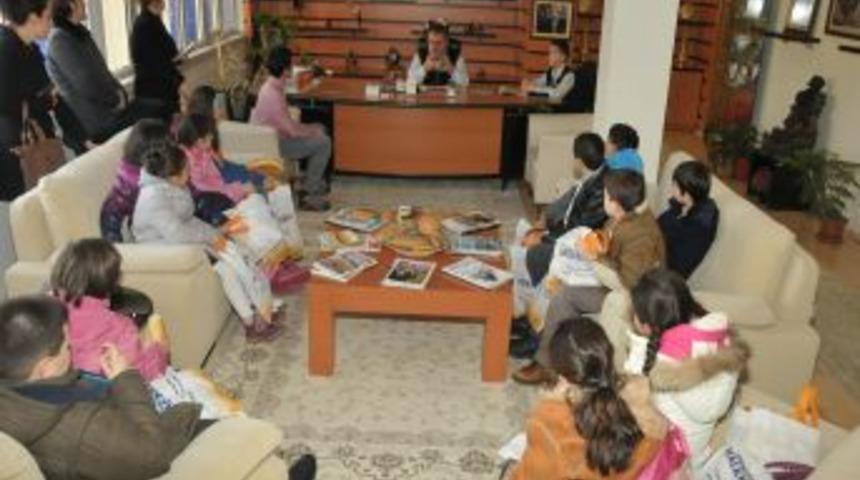 Çocuk Meclisi üyeleri, Halk Ekmek Fabrikası'nı gezdi