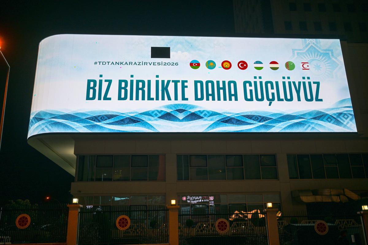 İletişim Başkanlığından Türk Devletleri Teşkilatı 13. Zirvesi ne özel görsel iletişim çalışması 3
