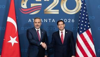 Dışişleri Bakanı Fidan,ABD Dışişleri Bakanı Rubio ile bir araya geldi