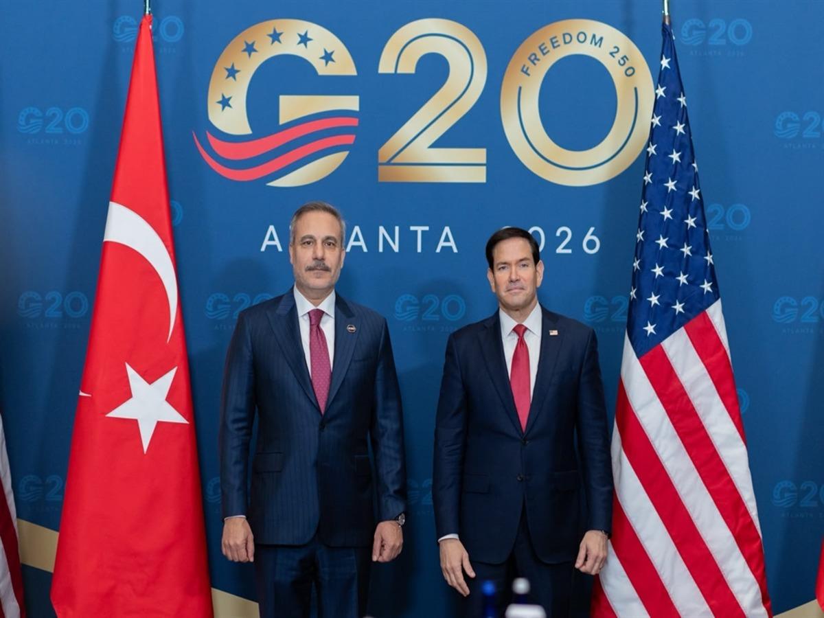 Dışişleri Bakanı Fidan,ABD Dışişleri Bakanı Rubio ile bir araya geldi 1