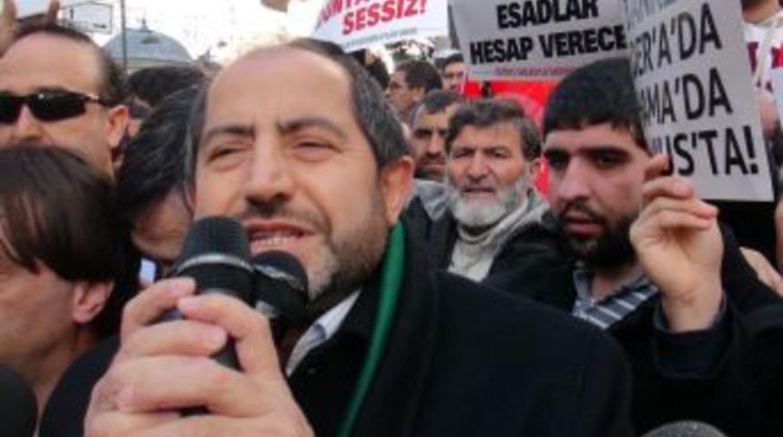 Suriye Konsolosluğu&rsquo;na girmek isteyen gruba polis m&uuml;dahale etti