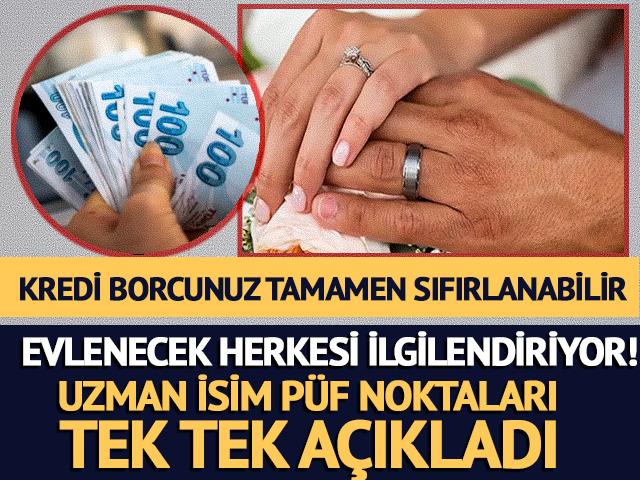 Evlenecekleri ilgilendiriyor! Bor&ccedil;suz nasıl evlenilir? Uzman isim tek tek a&ccedil;ıkladı