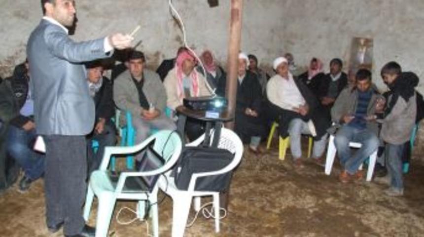 M&uuml;hendislerden ahırda hayvancılık eğitimi