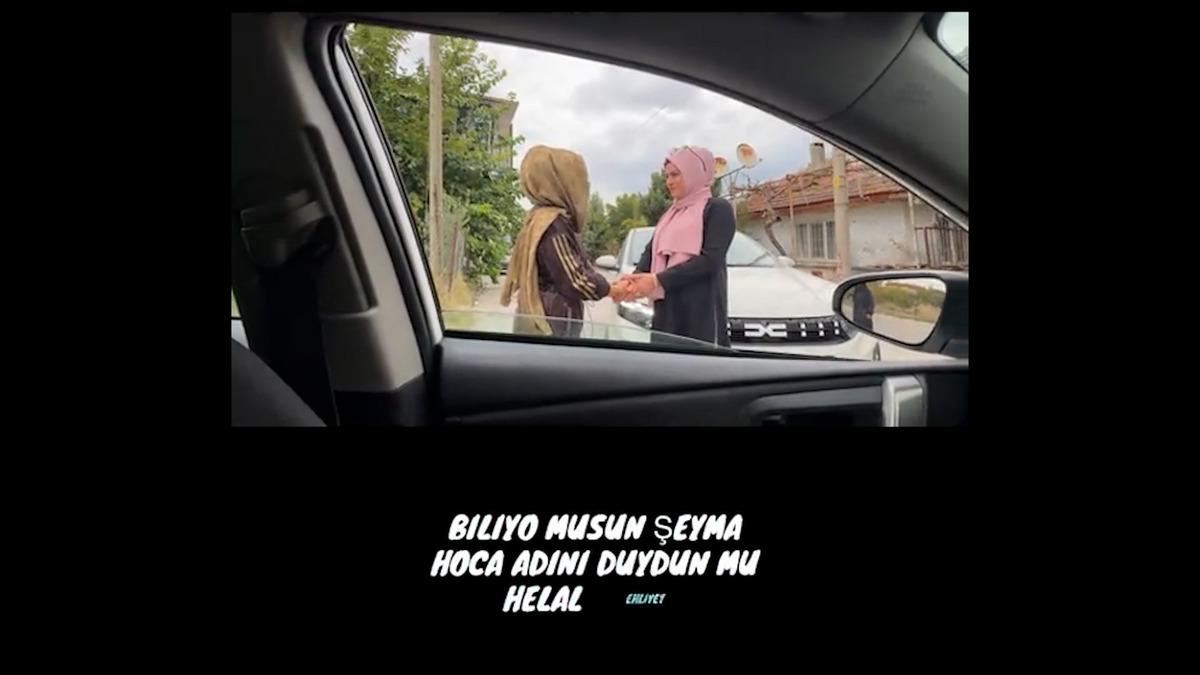 Trafikte birbirlerine gireceklerdi! İki kadın sürücünün tanışma şekli sosyal medyayı salladı 3