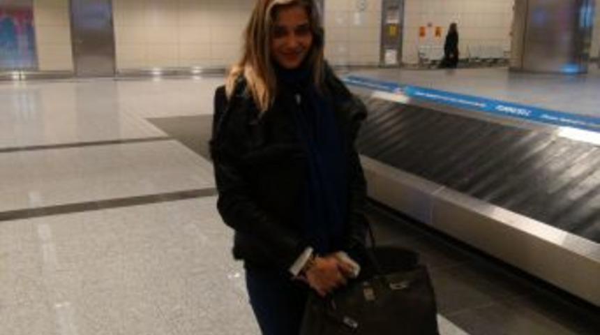 Ana Beatriz Barros İstanbul'a geldi