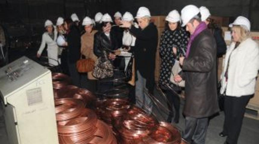 Samsunlu kadın girişimciler sanayiye el attı