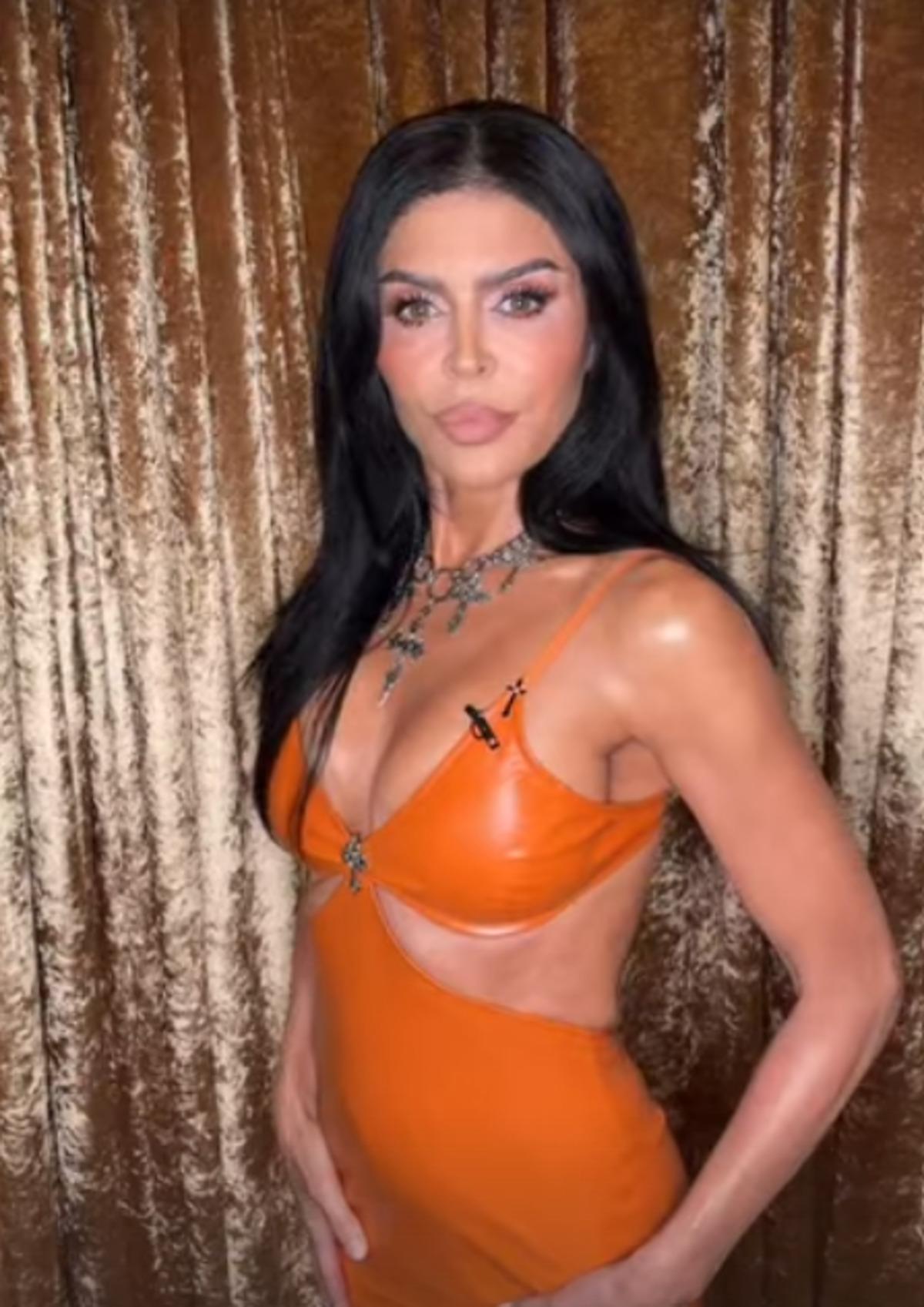 Lisa Rinna, Cadılar Bayramı nda Kylie Jenner a dönüştü! 1