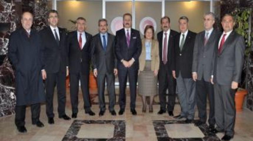 Adanalı iş adamları sorunlarını Ankara'ya taşıdı