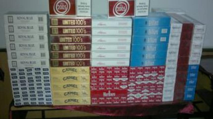 Nevşehir'de ka&ccedil;ak sigara operasyonu