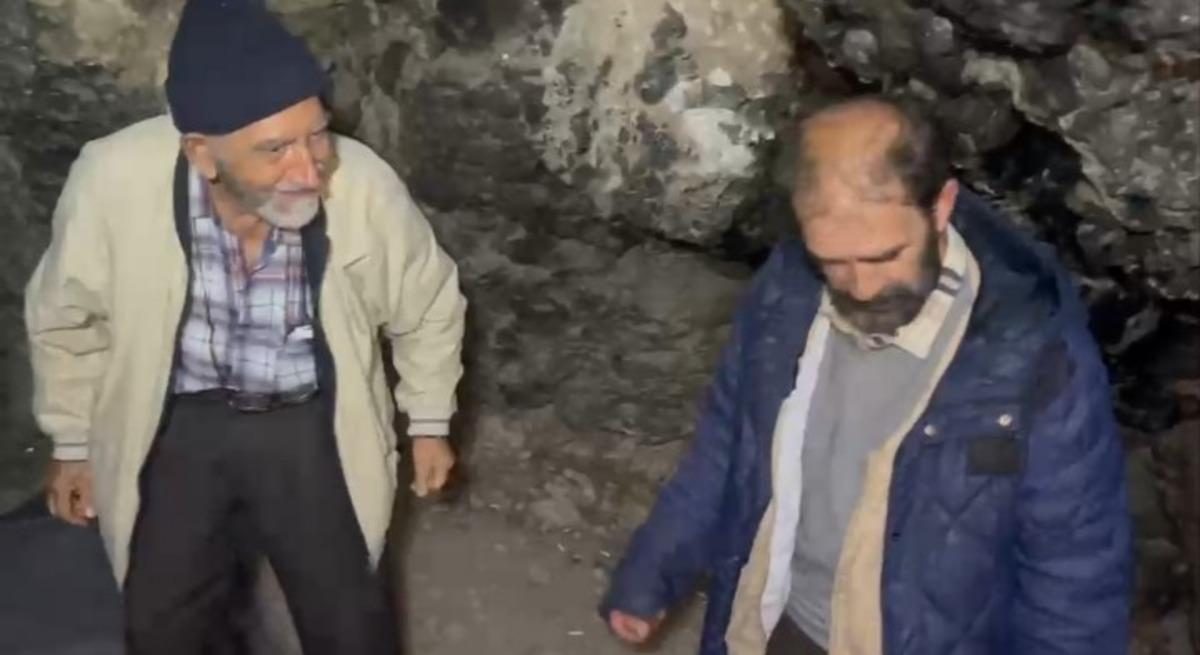 Uludağ da mağarada yaşıyordu! 83 yaşındaki baba, oğluna kavuştu Ankara ya götürdü 4