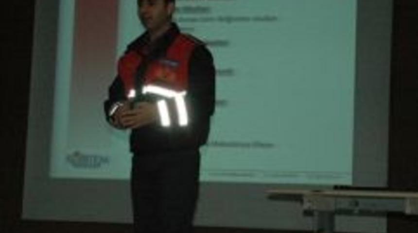 B&uuml;y&uuml;kşehri personeline yangın eğitimi