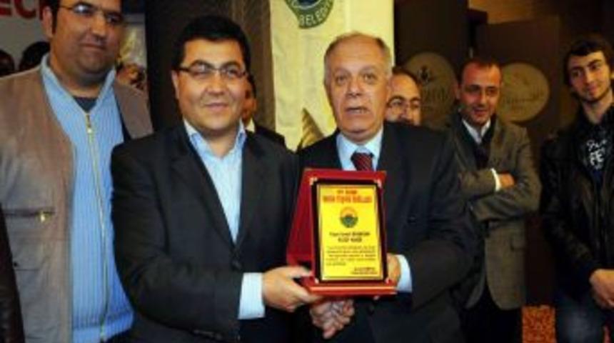 Samsun'da g&ouml;rev yapan gazetecilere teşvik &ouml;d&uuml;l&uuml;