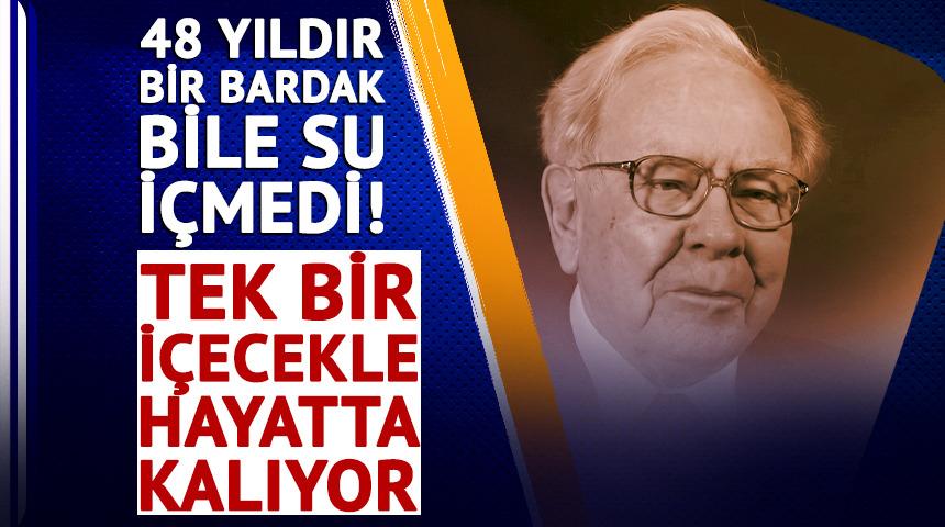 48 yıldır su i&ccedil;meyen milyarder! Tek bir i&ccedil;ecekle hayatta kalıyor
