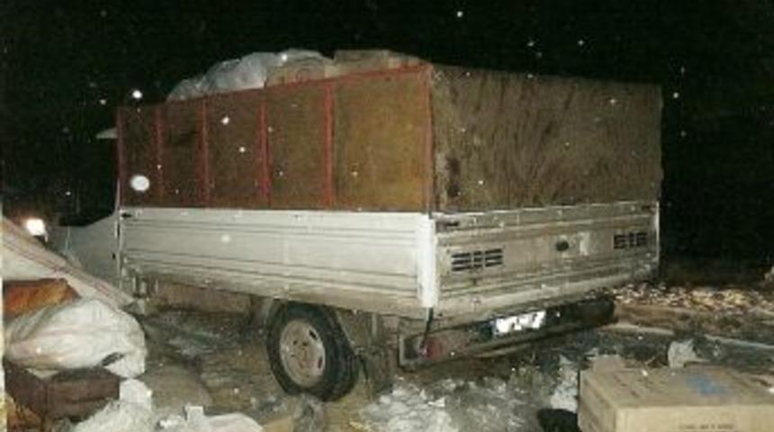 Tatvan'da 65 bin paket ka&ccedil;ak sigara ele ge&ccedil;irildi