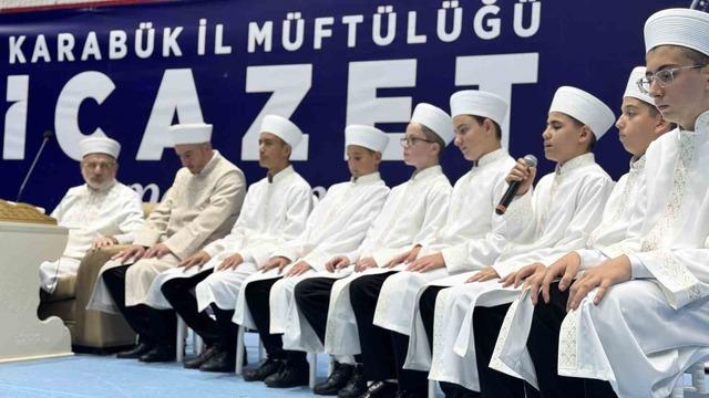 Karabük’te hafızlık icazet merasimi gerçekleştirildi 10