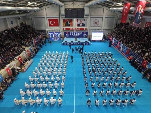 Karabük’te hafızlık icazet merasimi gerçekleştirildi 1