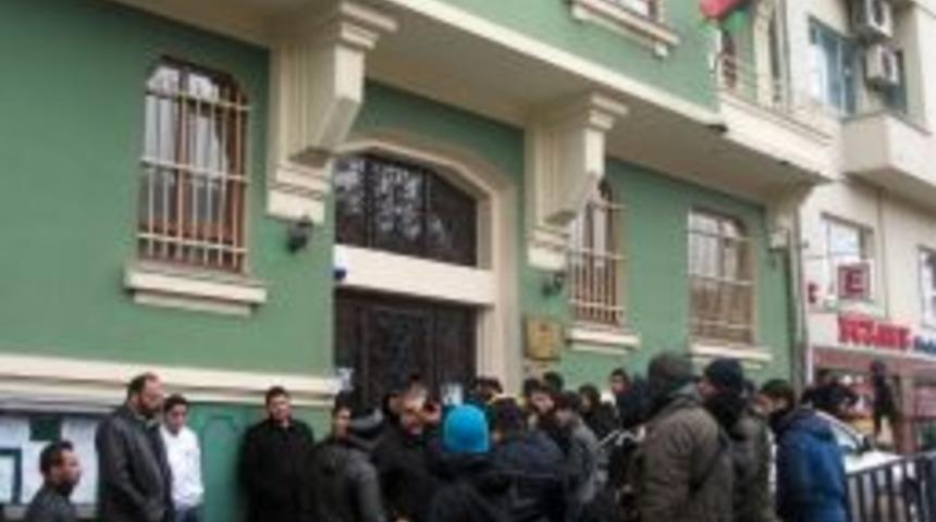 Libyalı gazilerden maaş eylemi