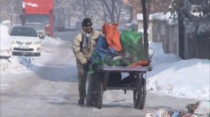 Ağrı, eksi 38 dereceyi g&ouml;rd&uuml;