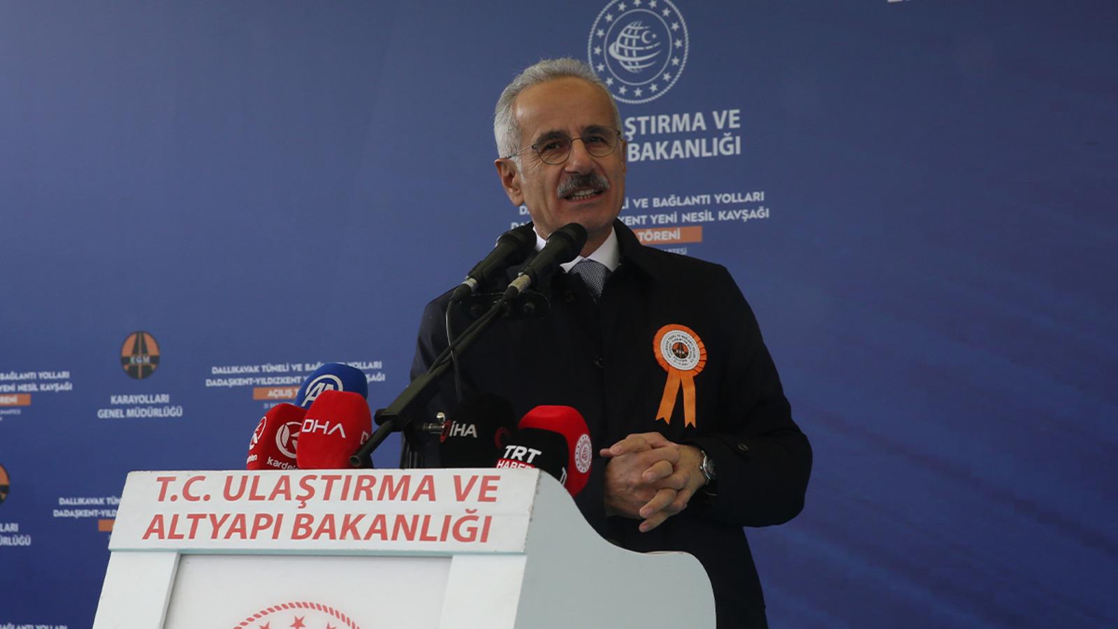 Bakan Uraloğlu duyurdu: Seyahat süresi 20 dakikadan 5 dakikaya iniyor
