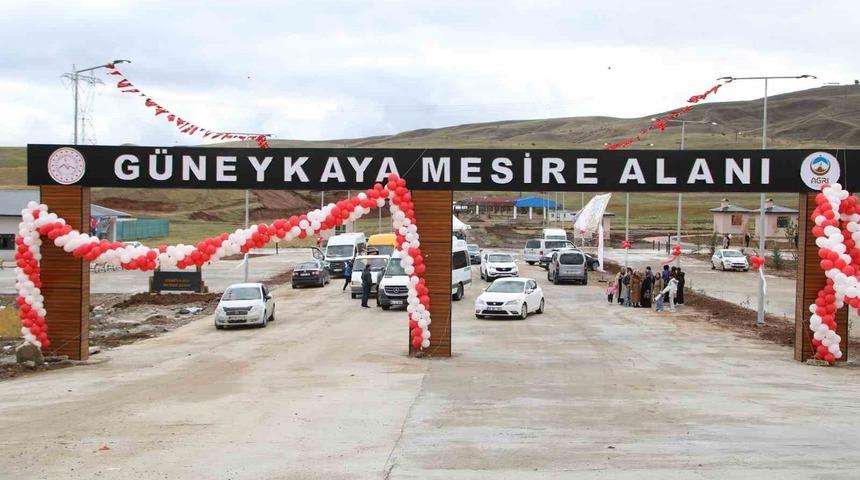 Eleşkirt Güneykaya mesire alanı törenle hizmete açıldı