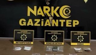 Gaziantep’te narkotik operasyonlarında 48 şahıs tutuklandı